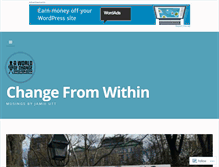 Tablet Screenshot of changefromwithin.org